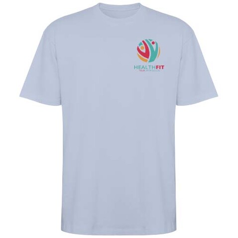 Bull Overzise T-Shirt Unisex, Zen Blue bedrucken, Art.-Nr. R65601W0