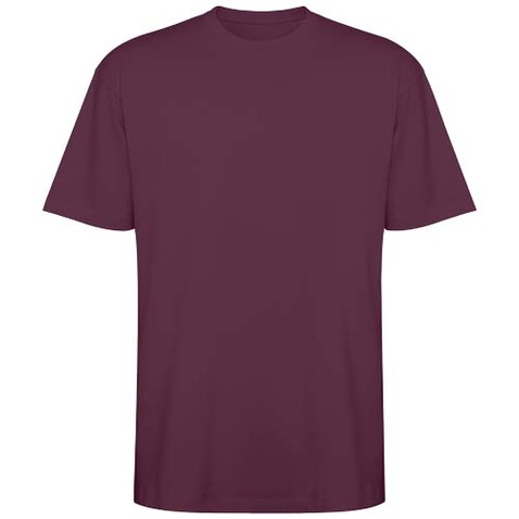 Bull Overzise T-Shirt Unisex, Plum red bedrucken, Art.-Nr. R6560C95