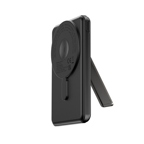 Urban Vitamin Redwood 5-in-1 5.000mAh 20W PD magn. Powerbank schwarz bedrucken, Art.-Nr. P322.7101