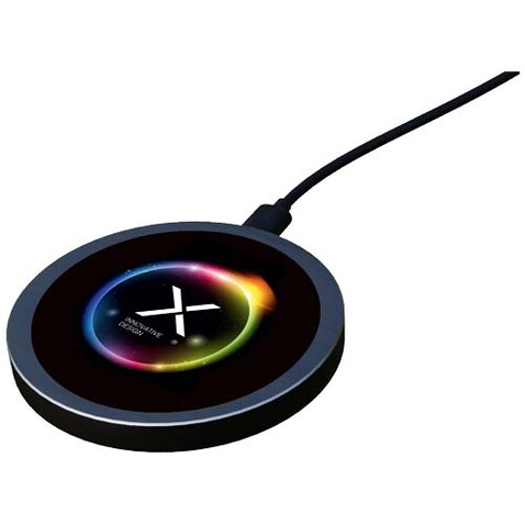 SCX.design W32 15W kabellose Ladestation, schwarz bedrucken, Art.-Nr. 1PX18390