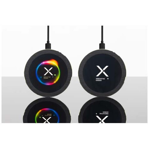 SCX.design W32 15W kabellose Ladestation, schwarz bedrucken, Art.-Nr. 1PX18390