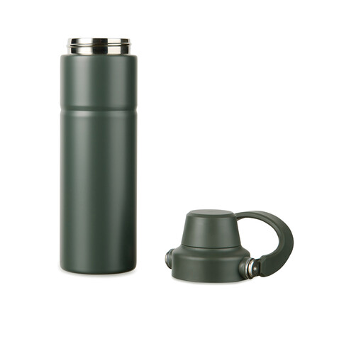 VINGA Baltimore Trek RCS recycelte SS Flasche 600ml grün bedrucken, Art.-Nr. V4300607 VINGA Baltimore Trek RCS recycelte SS Flasche 600ml grün bedrucken, Art.-Nr. V4300607