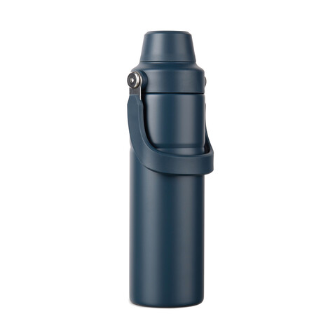 VINGA Baltimore Trek RCS recycelte SS Flasche 600ml navy blau bedrucken, Art.-Nr. V4300605 VINGA Baltimore Trek RCS recycelte SS Flasche 600ml navy blau bedrucken, Art.-Nr. V4300605