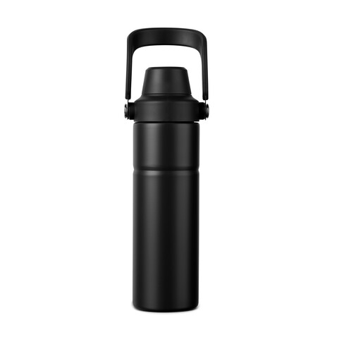 VINGA Baltimore Trek RCS recycelte SS Flasche 600ml schwarz bedrucken, Art.-Nr. V4300601 VINGA Baltimore Trek RCS recycelte SS Flasche 600ml schwarz bedrucken, Art.-Nr. V4300601