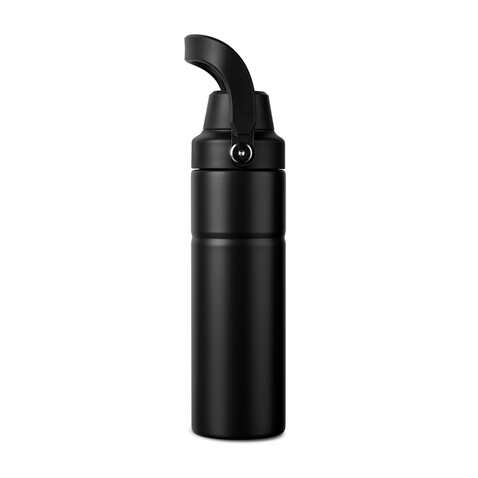 VINGA Baltimore Trek RCS recycelte SS Flasche 600ml schwarz bedrucken, Art.-Nr. V4300601 VINGA Baltimore Trek RCS recycelte SS Flasche 600ml schwarz bedrucken, Art.-Nr. V4300601