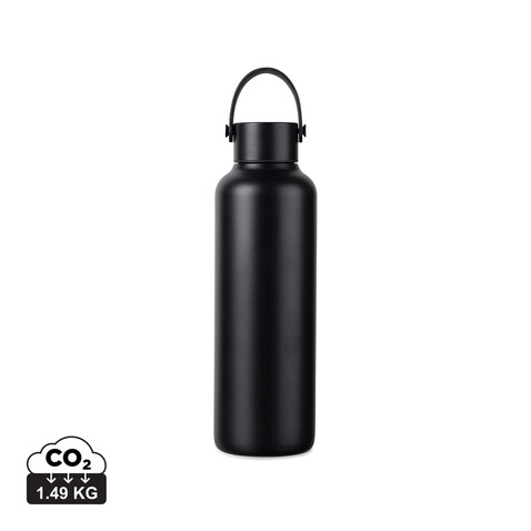 VINGA Baltimore RCS recyc. Edelstahlflasche 600ml schwarz bedrucken, Art.-Nr. V4300501 VINGA Baltimore RCS recyc. Edelstahlflasche 600ml schwarz bedrucken, Art.-Nr. V4300501