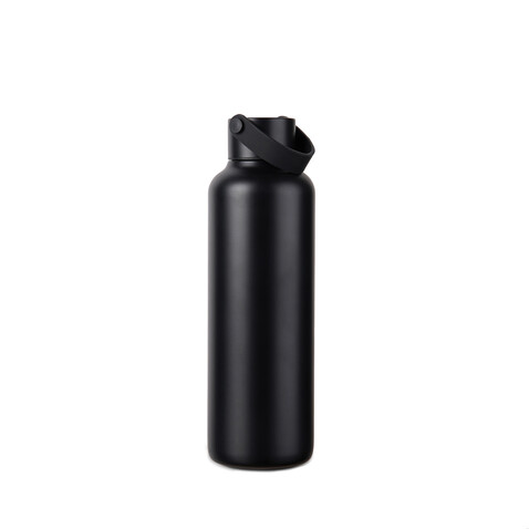 VINGA Baltimore RCS recyc. Edelstahlflasche 600ml schwarz bedrucken, Art.-Nr. V4300501 VINGA Baltimore RCS recyc. Edelstahlflasche 600ml schwarz bedrucken, Art.-Nr. V4300501