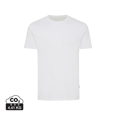 IQONIQ Bryce T-Shirt aus recycelter Baumwolle recycled white bedrucken, Art.-Nr. T9100.004.S