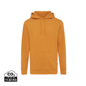IQONIQ Jasper Hoodie aus recycelter Baumwolle sundial orange bedrucken, Art.-Nr. T9400.012.XXXL