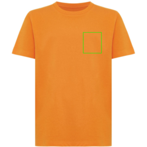IQONIQ Koli Kids T-Shirt aus recycelter Baumwolle orange bedrucken, Art.-Nr. T6100.044.78 IQONIQ Koli Kids T-Shirt aus recycelter Baumwolle orange bedrucken, Art.-Nr. T6100.044.78