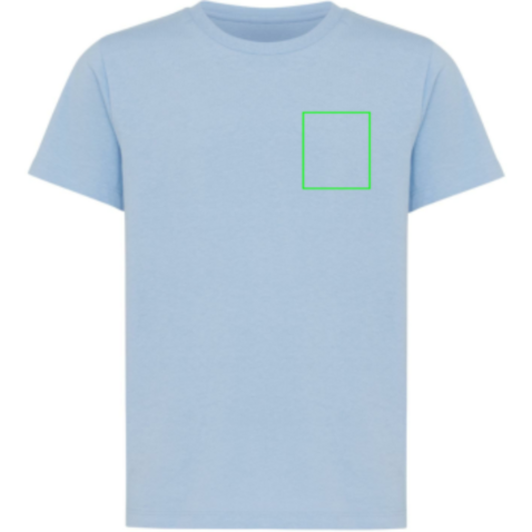 IQONIQ Koli Kids T-Shirt aus recycelter Baumwolle sky blue bedrucken, Art.-Nr. T6100.022.34 IQONIQ Koli Kids T-Shirt aus recycelter Baumwolle sky blue bedrucken, Art.-Nr. T6100.022.34