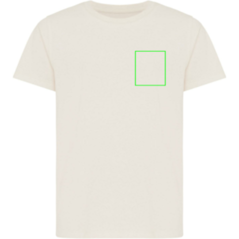 IQONIQ Koli Kids T-Shirt aus recycelter Baumwolle natural raw bedrucken, Art.-Nr. T6100.018.910