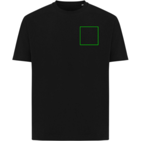 IQONIQ Teide T-Shirt aus recycelter Baumwolle schwarz bedrucken, Art.-Nr. T9105.001.XXL IQONIQ Teide T-Shirt aus recycelter Baumwolle schwarz bedrucken, Art.-Nr. T9105.001.XXL
