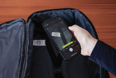 Armond Aware™ RPET Free -On-Board Travel Pack navy blau bedrucken, Art.-Nr. P763.4725