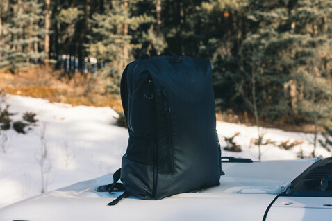 Lima Aware™ RPET wasserabweisender 15,6" Laptop-Rucksack schwarz bedrucken, Art.-Nr. P763.4401 Lima Aware™ RPET wasserabweisender 15,6" Laptop-Rucksack schwarz bedrucken, Art.-Nr. P763.4401