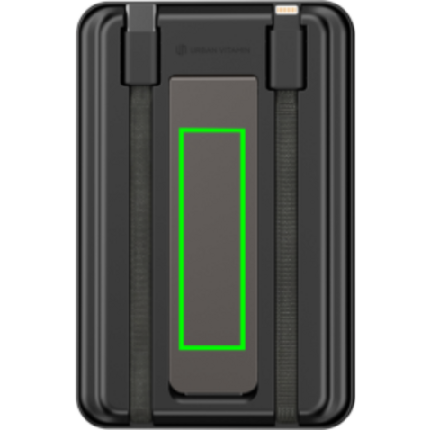 Urban Vitamin Delano 5-in-1 10.000mAh 20W PD magn. Powerbank schwarz bedrucken, Art.-Nr. P322.7201 Urban Vitamin Delano 5-in-1 10.000mAh 20W PD magn. Powerbank schwarz bedrucken, Art.-Nr. P322.7201