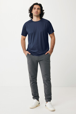 IQONIQ Tikal Sport Quick-Dry T-Shirt aus rec. Polyester navy blau bedrucken, Art.-Nr. T9102.002.S