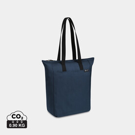 Renew AWARE™ rPET Tragetasche mit Reißverschluss navy blau bedrucken, Art.-Nr. 100804-410 Renew AWARE™ rPET Tragetasche mit Reißverschluss navy blau bedrucken, Art.-Nr. 100804-410