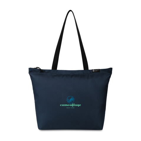 Renew AWARE™ rPET Tasche navy blau bedrucken, Art.-Nr. 101036-410