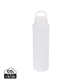 Aviana™ Rowan RCS recycelte Wasserflasche 740ml weiß bedrucken, Art.-Nr. 102227-119