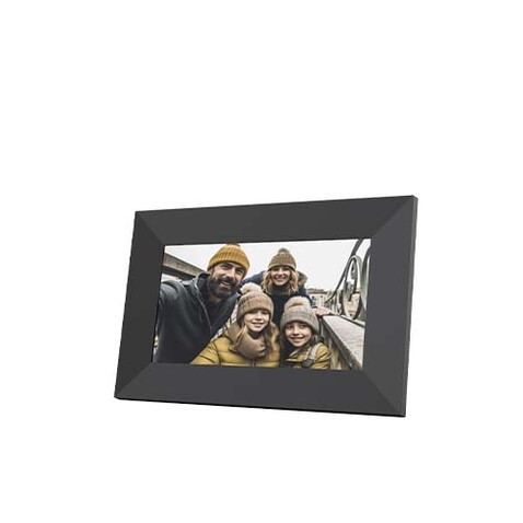 Prixton Prado S 7&quot; digitaler WLAN Fotorahmen, schwarz bedrucken, Art.-Nr. 1PA18690