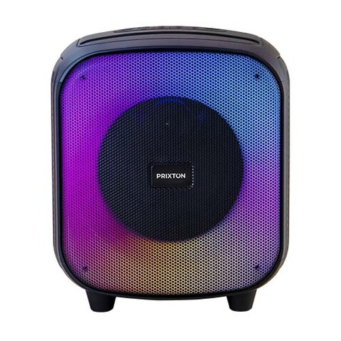 Prixton Jaia 40W Karaoke Bluetooth® Lautsprecher, schwarz bedrucken, Art.-Nr. 1PA19990