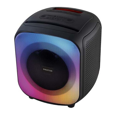 Prixton Jaia 40W Karaoke Bluetooth® Lautsprecher, schwarz bedrucken, Art.-Nr. 1PA19990