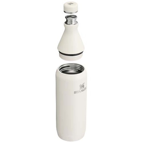 Stanley 600 ml All Day Slim Flasche, creme bedrucken, Art.-Nr. 10088210