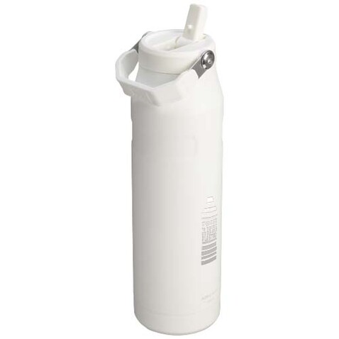 Stanley IceFlow™ 2.0 1060 ml Flasche mit Flip-Trinkhalm, weiß gefrosted bedrucken, Art.-Nr. 10088401