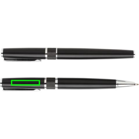 Swiss Peak Deluxe Stifteset schwarz bedrucken, Art.-Nr. P610.781 Swiss Peak Deluxe Stifteset schwarz bedrucken, Art.-Nr. P610.781