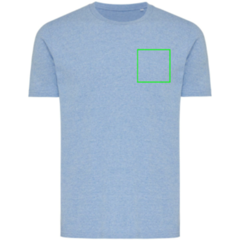 IQONIQ Brett T-Shirt aus recycelter Baumwolle light heather blue bedrucken, Art.-Nr. T9107.042.XXS IQONIQ Brett T-Shirt aus recycelter Baumwolle light heather blue bedrucken, Art.-Nr. T9107.042.XXS