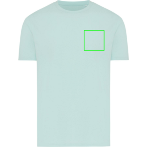 IQONIQ Brett T-Shirt aus recycelter Baumwolle crushed mint bedrucken, Art.-Nr. T9107.037.M IQONIQ Brett T-Shirt aus recycelter Baumwolle crushed mint bedrucken, Art.-Nr. T9107.037.M