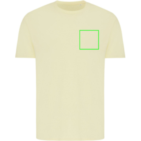 IQONIQ Brett T-Shirt aus recycelter Baumwolle cream yellow bedrucken, Art.-Nr. T9107.036.S IQONIQ Brett T-Shirt aus recycelter Baumwolle cream yellow bedrucken, Art.-Nr. T9107.036.S