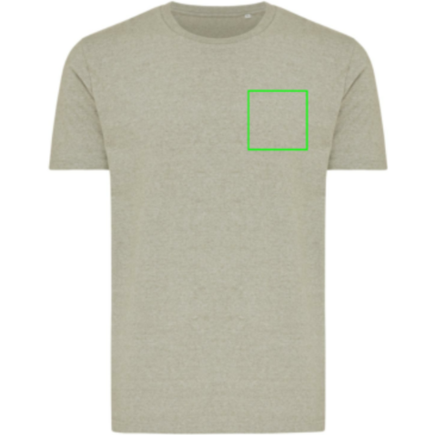 IQONIQ Brett T-Shirt aus recycelter Baumwolle light heather green bedrucken, Art.-Nr. T9107.033.S IQONIQ Brett T-Shirt aus recycelter Baumwolle light heather green bedrucken, Art.-Nr. T9107.033.S