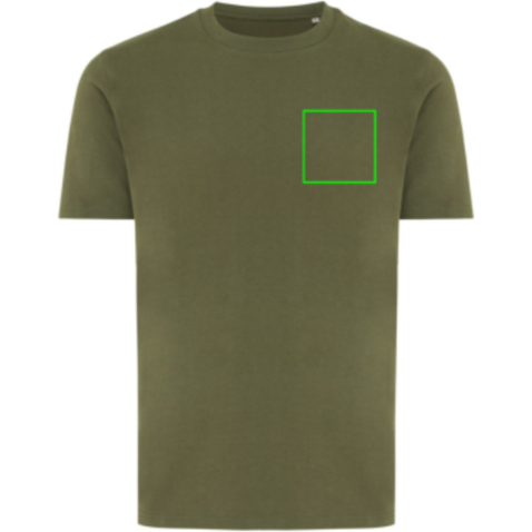 IQONIQ Brett T-Shirt aus recycelter Baumwolle khaki bedrucken, Art.-Nr. T9107.020.L IQONIQ Brett T-Shirt aus recycelter Baumwolle khaki bedrucken, Art.-Nr. T9107.020.L