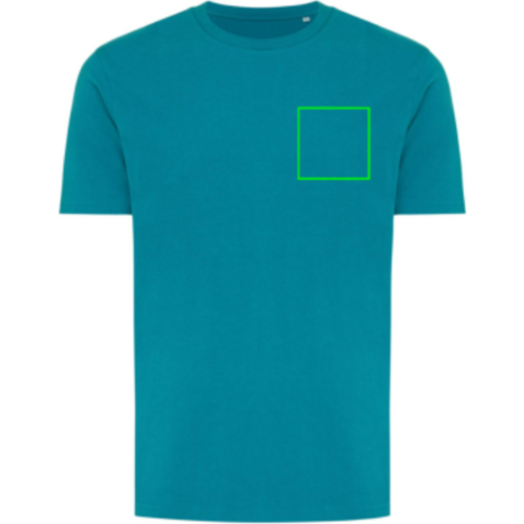 IQONIQ Brett T-Shirt aus recycelter Baumwolle verdigris bedrucken, Art.-Nr. T9107.009.L IQONIQ Brett T-Shirt aus recycelter Baumwolle verdigris bedrucken, Art.-Nr. T9107.009.L