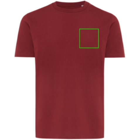 IQONIQ Brett T-Shirt aus recycelter Baumwolle burgunderrot bedrucken, Art.-Nr. T9107.007.XXXL IQONIQ Brett T-Shirt aus recycelter Baumwolle burgunderrot bedrucken, Art.-Nr. T9107.007.XXXL