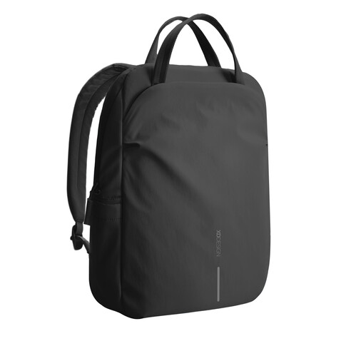 XD Design Soft Tote Rucksack schwarz, grau bedrucken, Art.-Nr. P706.3001
