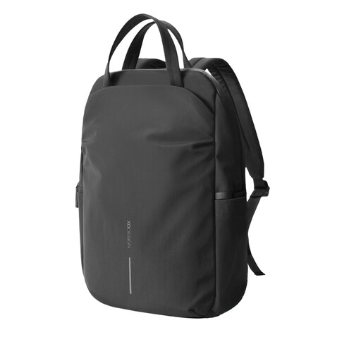XD Design Soft Tote Rucksack schwarz, grau bedrucken, Art.-Nr. P706.3001