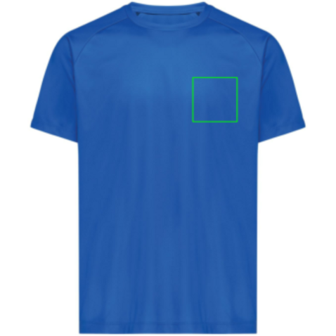 IQONIQ Tikal Sport Quick-Dry T-Shirt aus rec. Polyester Königsblau bedrucken, Art.-Nr. T9102.025.XL
