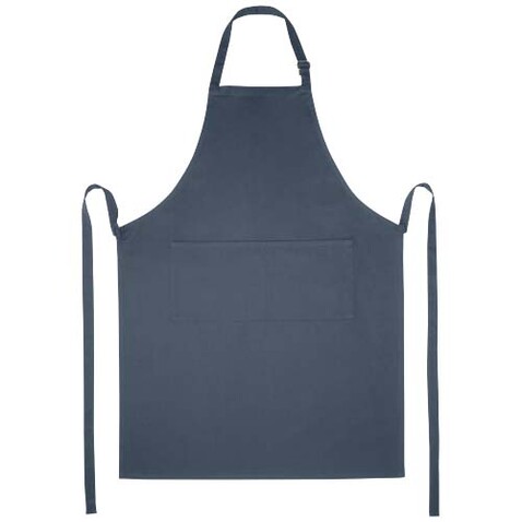 Andrea 240 g/m² Schürze mit verstellbarem Nackenband, Hale Blue bedrucken, Art.-Nr. 11333491 Andrea 240 g/m² Schürze mit verstellbarem Nackenband, Hale Blue bedrucken, Art.-Nr. 11333491