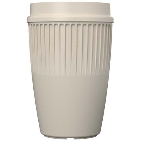 Cirrus 350 ml Becher mit 360°-Deckel, Sandstone bedrucken, Art.-Nr. 21046206