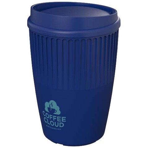 Cirrus 350 ml Becher, blau bedrucken, Art.-Nr. 21074552 Cirrus 350 ml Becher, blau bedrucken, Art.-Nr. 21074552