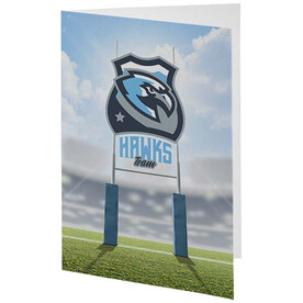 Herald A5 Grußkarte, weiss bedrucken, Art.-Nr. 21075101