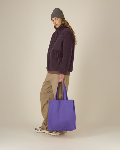 Mid Tote Bag - Das mittelschwere gewebte Tote Bag - Purple Love - OS bedrucken, Art.-Nr. STAU116C115OS