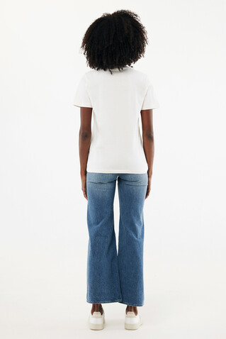 IQONIQ Brett T-Shirt aus recycelter Baumwolle ivory white bedrucken, Art.-Nr. T9107.040.XL