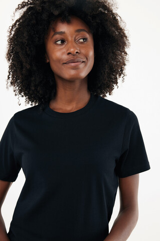IQONIQ Brett T-Shirt aus recycelter Baumwolle schwarz bedrucken, Art.-Nr. T9107.001.4XL