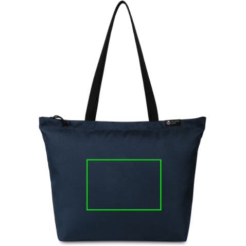Renew AWARE™ rPET Tasche navy blau bedrucken, Art.-Nr. 101036-410