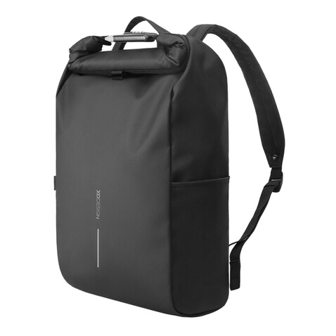 Urban wasserabweisender Fahrrad-Rucksack schwarz, grau bedrucken, Art.-Nr. P706.3101