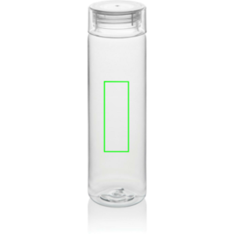 VINGA Cott RCS RPET-Wasserflasche transparent bedrucken, Art.-Nr. 102002